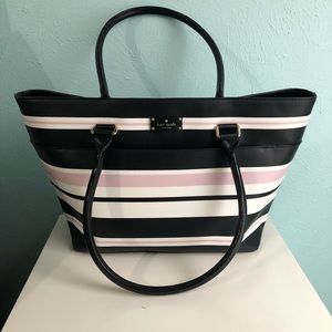 Kate Spade Leather Stripe Purse